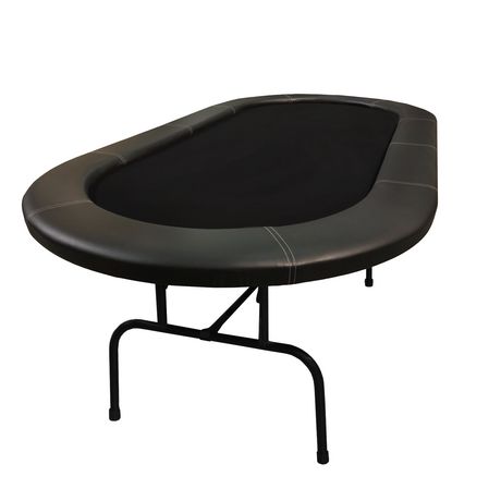 round poker table with folding legs