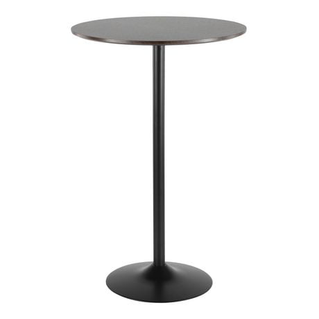 Pebble Mid-Century Modern  Bar Table by LumiSource