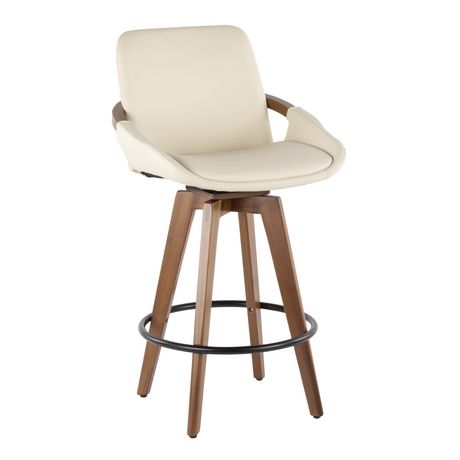 Cosmo Mid Century Modern Counter Stool, Leather Counter Stools Canada
