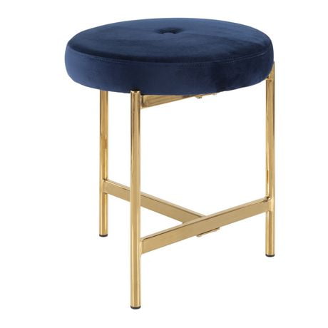 Chloe Contemporary Vanity Stool by LumiSource