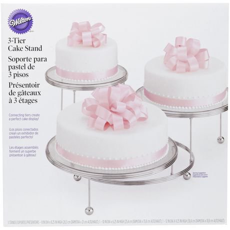 Wilton Cakes  N More 3 Tier Party Cake  Stand  Walmart  Canada