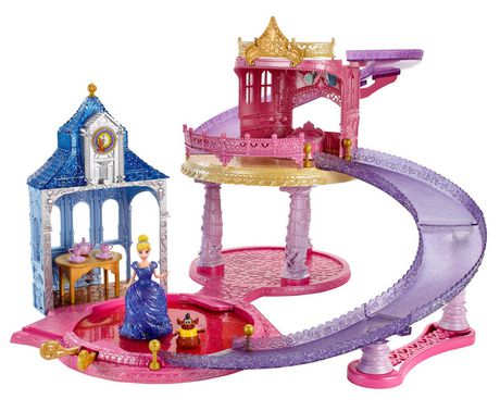 disney princess glitter glider castle walmart