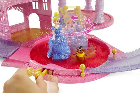 disney princess glitter glider castle walmart