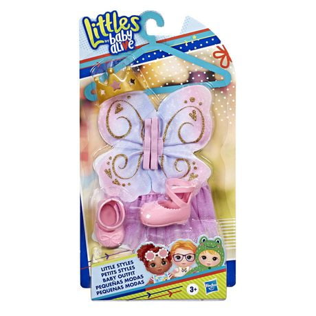 Littles by Baby Alive Little Styles Ballet-Themed Outfit for Littles Toddler Dolls, Doll Clothes and Accessories