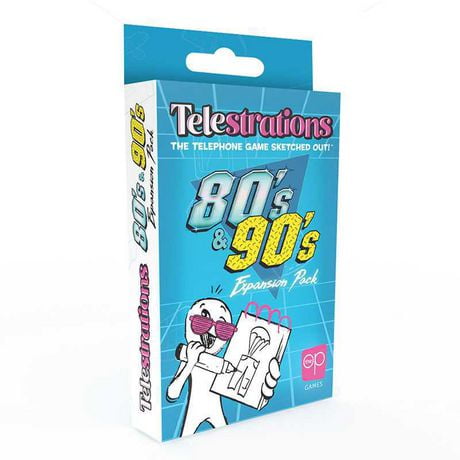 USAopoly Telestrations 80s & 90s Paquet D'Extension