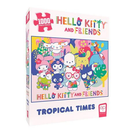 Hello Kitty and Friends "Tropical Times" 1,000 Piece Puzzle