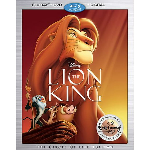 The Lion King (Blu-ray + DVD + Digital HD)