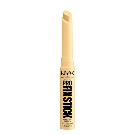 NYX PROFESSIONAL MAKEUP, Pro Fix Stick Correcting Concealer, Infused with hyaluronic acid, Cream formula, Conceal & color-correct