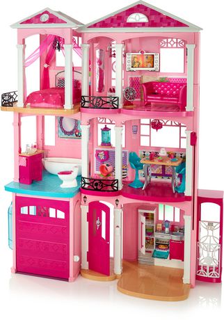 talking barbie dream house
