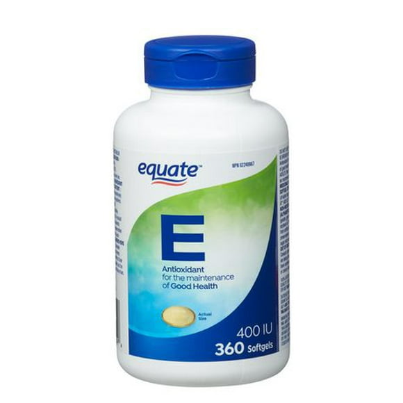 Equate Vitamin E 400IU, 360 Softgels