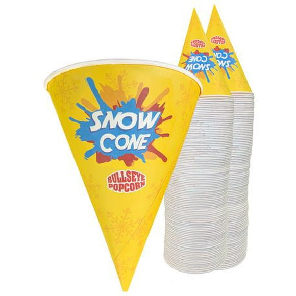 Pack of 1000 Cone 6oz for Snow Cone