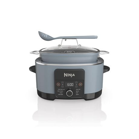 Ninja MC1001C Foodi PossibleCooker Pro Multi-Cooker, 8.5-qt, Grey, 8-in-1 Cooker