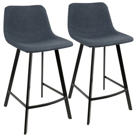 Outlaw Industrial Counter Stool by LumiSource