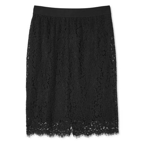 George Plus Women's Scallop Edge Lace Skirt | Walmart Canada