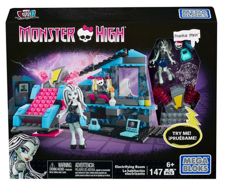 Конструктор mega bloks табличка для имени monster high