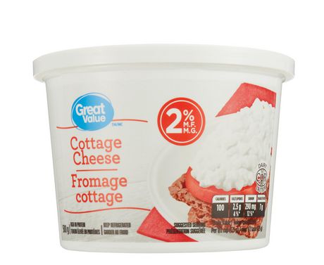 Great Value 2 Cottage Cheese Walmart Canada