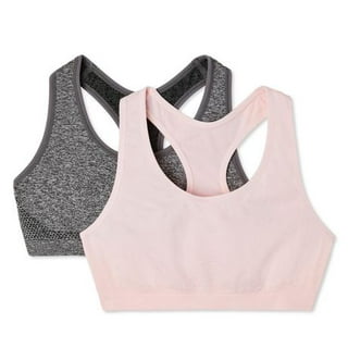 4pcs Girls Training Bra Cotton Vest Soft Racerback Training Bralettes Sport  Bra,breathable