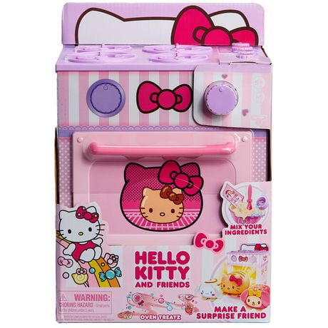 COOKEEZ MAKERY HELLO KITTY AND FRIENDS OVEN PLAYSET, 3 to collect!