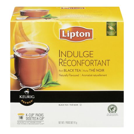 Lipton Indulge Black Tea - K-Cup 18 CT | Walmart Canada