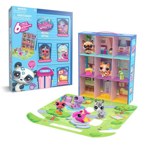 Littlest Pet Shop - Playful Pet Hotel Play Pack, Pet Hotel