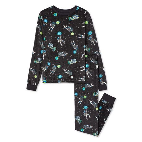 George Boys' Velour Pajama 2-Piece Set, Sizes XS-XL