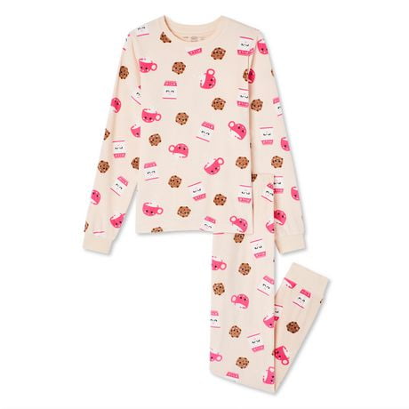 George Girls' Velour Pajama 2-Piece Set, Sizes XS-XL