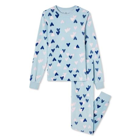 George Girls' Velour Pajama 2-Piece Set, Sizes XS-XL