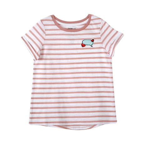 T-shirt Fille George - Noir Coton - Taille 4-5 Ans - Motif étoiles