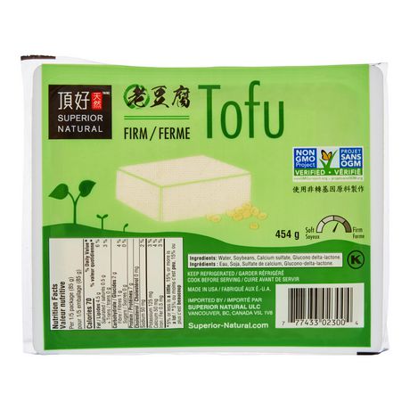 Tofu ferme supérieur (454g)