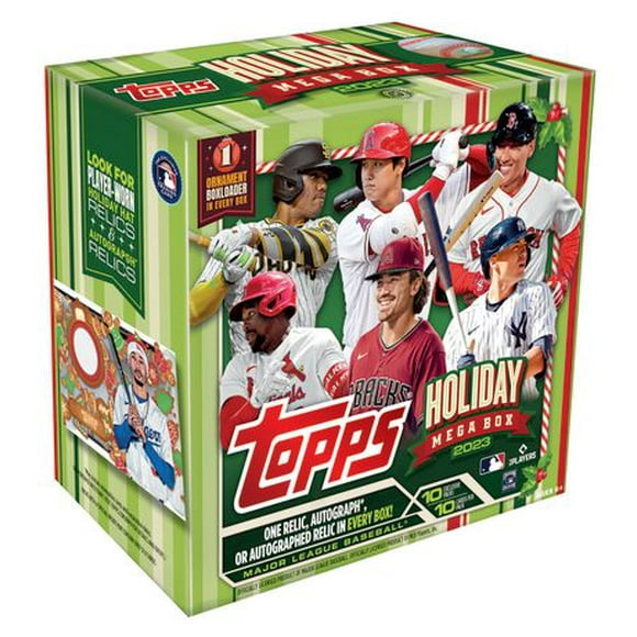 Méga Boîte de Cartes à Collectionner de Baseball MLB de Vacances Topps 2023