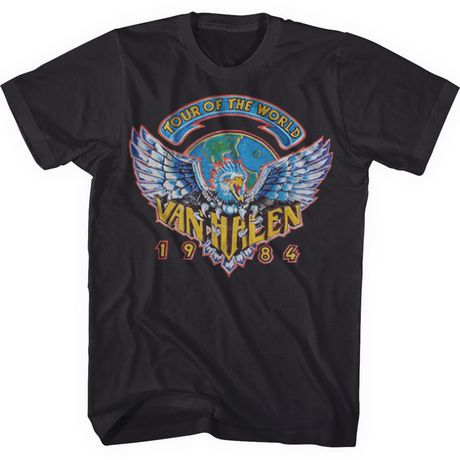 Van Halen 1984 Tour of The World T-Shirt | Walmart Canada