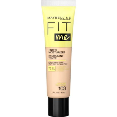 Maybelline Fit Me Tinted Moisturizer, Tinted Moisturizer - Walmart.ca