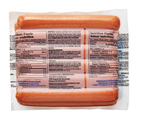 walmart chicken hot dogs