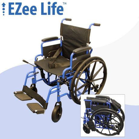 EZee Life Wheelchair Aluminium  Lightweight 18" - 20"