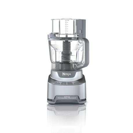 Ninja NF700C Professional XL Food Processor with Auto-iQ, Slicing and Shredding Disc, 1000-Watts, Silver, 12-Cup Capacity