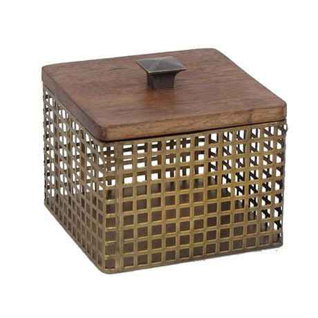 hometrends Perforated Metal Box | Walmart Canada