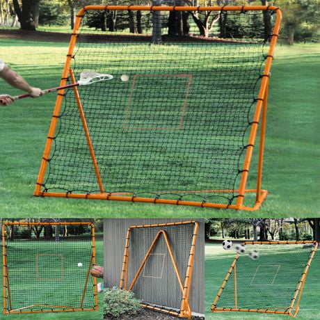 EZgoal 8'X6' Professional Folding Lacrosse Rebounder | LAX