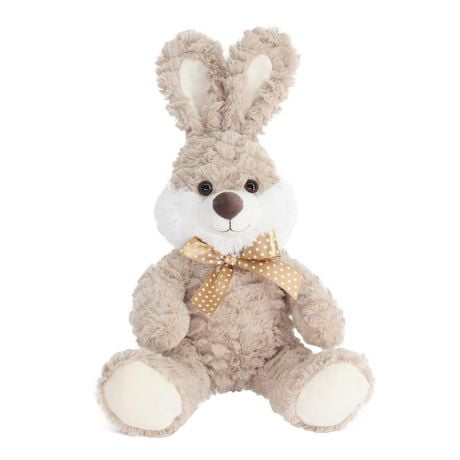 Way to celebrate 10inch rabbits with ribbons plush toys---multi colors ...