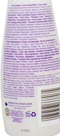 live clean biotin