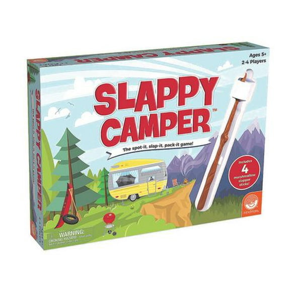 Slappy Camper Un jeu Think-Fast & Pack -Your-Camper