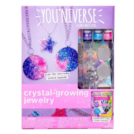 YOU*niverse Bijoux avec cristaux de croissance âgées de 6 ans et plus