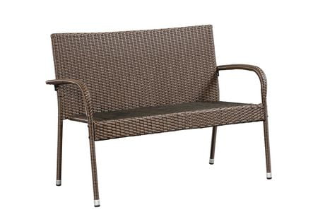 Patioflare Hanna Wicker Bench Walmart Canada