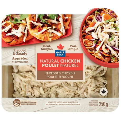 Maple Leaf Natural Shredded Chicken, 250 g