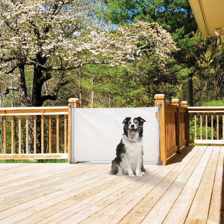 La Barriere Interieure Exterieure Retractable Dreambaby Blanche Walmart Canada