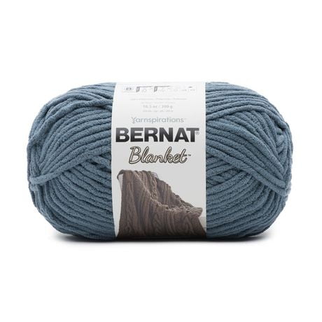 Bernat® Blanket™ #6 Super Bulky Polyester Yarn 10.5oz/300g, 220 Yards