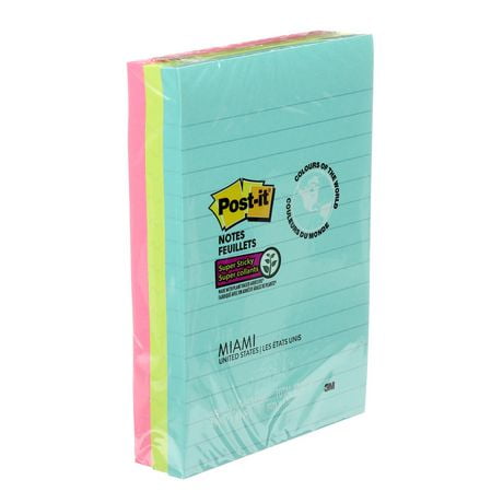 large lined post its