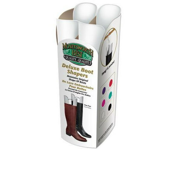 Deluxe Boot Shapers White Snow
