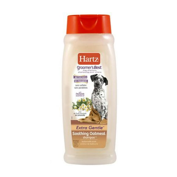 Hartz Groomer's Best Oatmeal Dog Shampoo 532ml, Extra Gentle 532ml