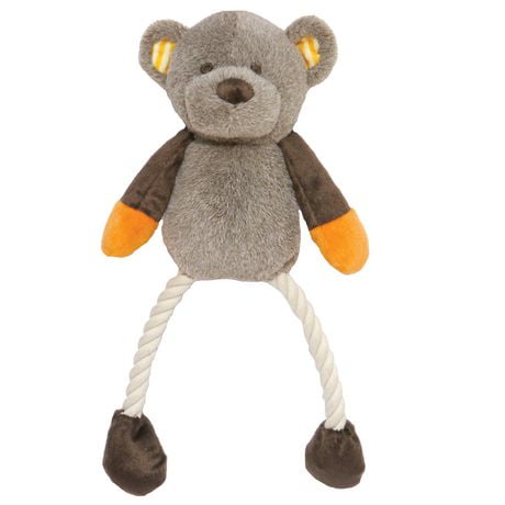 Rosewood Pet Teddy Twister Plush Dog Toy | Walmart Canada