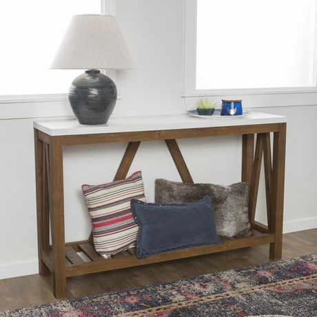 table console entryway farmhouse target accent finishes manor multiple modern park frame avery rustic entry wishlist
